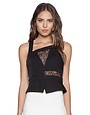 BCBG SALE BCBG SALE KANDICE PEPLUM BLK TOPS XS