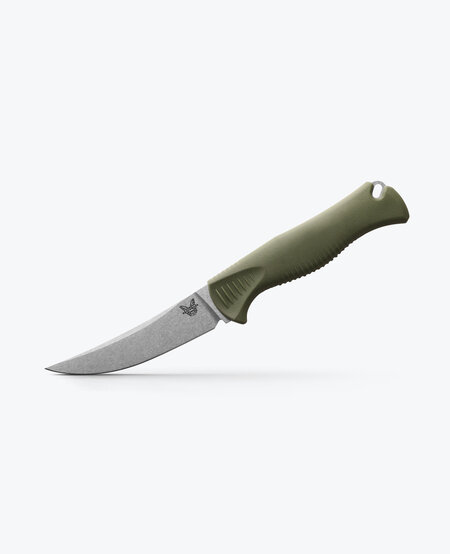 Meatcrafter | Dark Olive Santoprene | 4" Trailing point