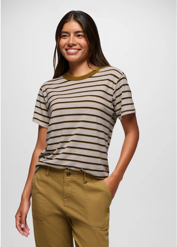 Prana W's Cozy Up Short Sleeve Crew