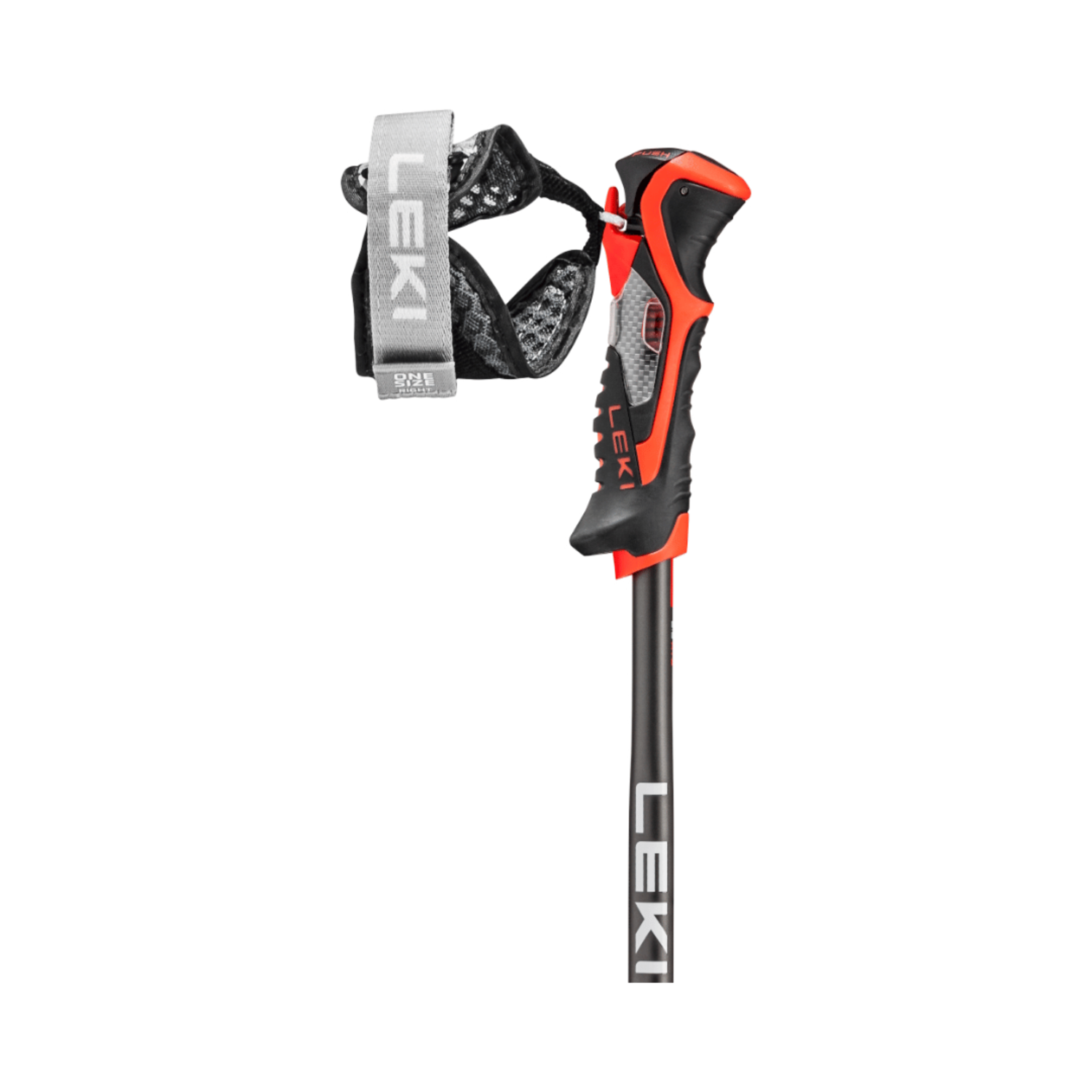 Bastoni Da Sci LEKI Airfoil 3D - Unisex, Lunghezza Fissa, Impugnatura Trigger | Bianco/Giallo - Foto 3