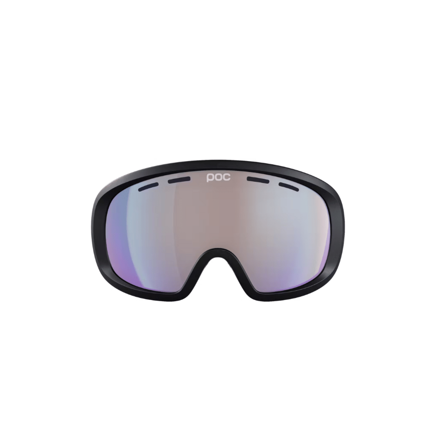 スキー・スノーボードアクセサリー POC FOVEA MID BLACK POC Fovea Mid Clarity Snow Goggles