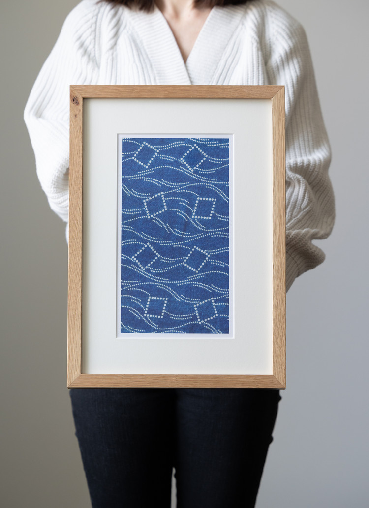 Japanese Textile Collage VIII - SM