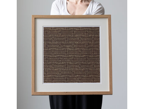 Japanese Textile Collage IX - SM