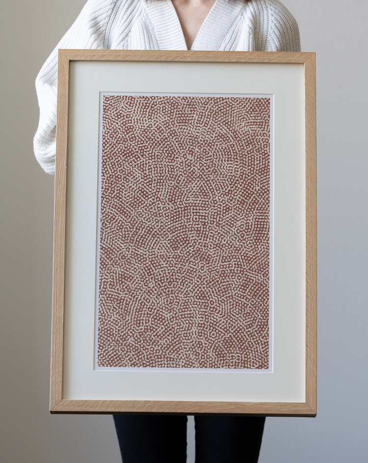 Japanese Textile Collage III - SM