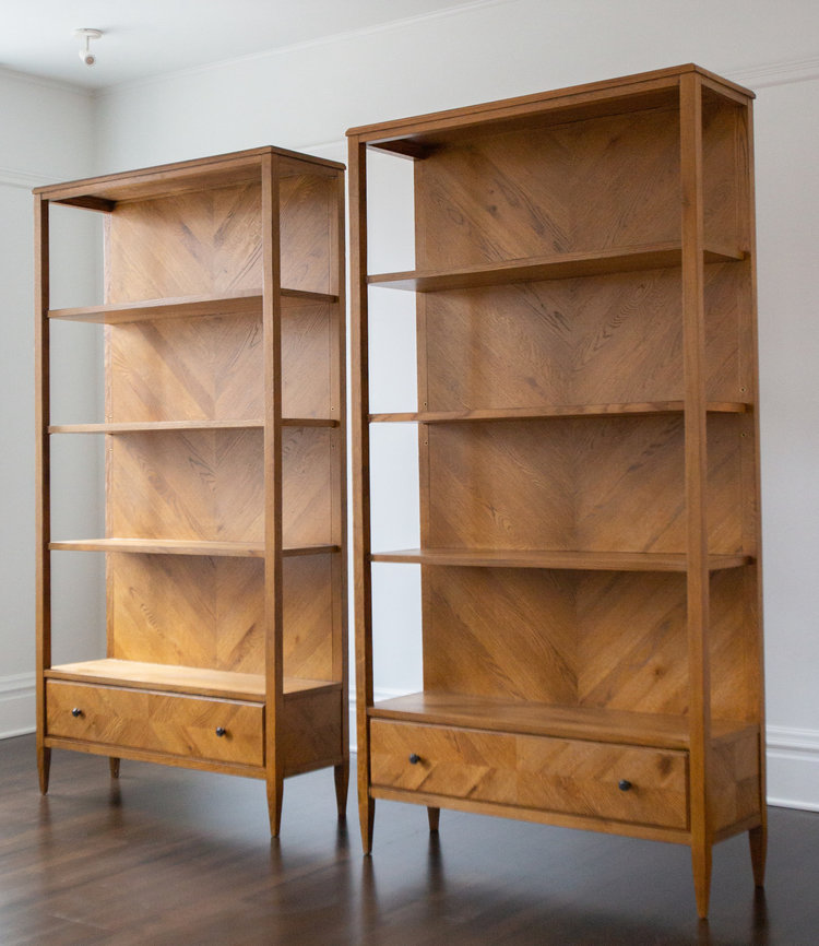 Nova Open Bookcase by Theodore Alexander
