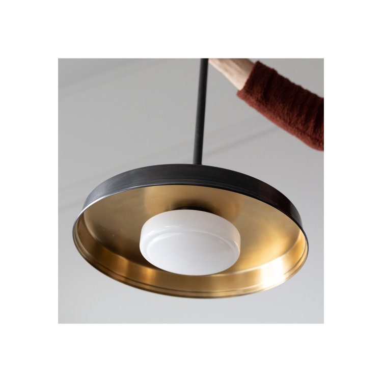 by Visual Comfort Ruhlmann 18" Factory Pendant