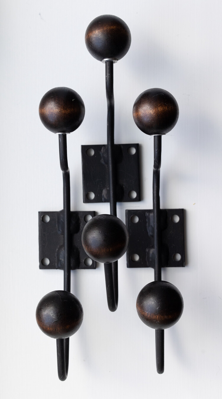 Double Ball Coat Hook - BAM