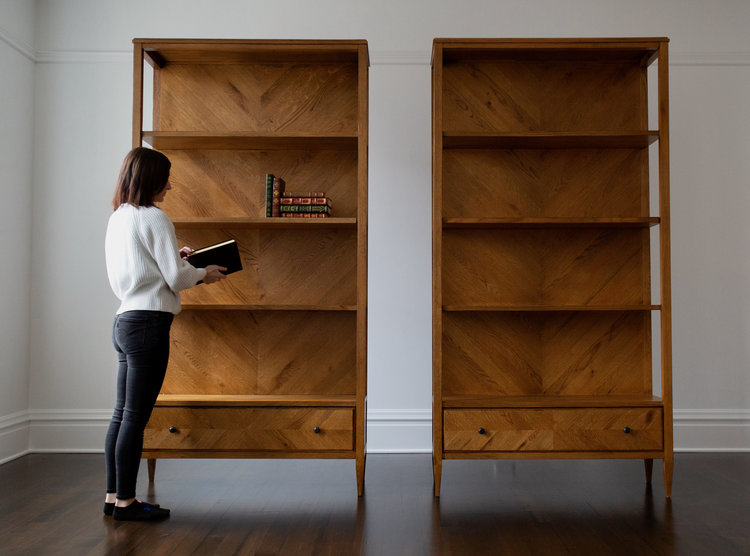 by Theodore Alexander Nova Open Bookcase by Theodore Alexander