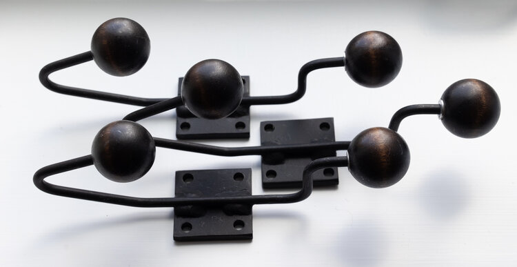 Double Ball Coat Hook - BAM