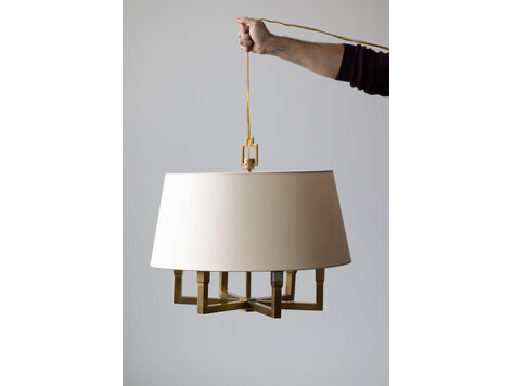 Square Tube Hanging Shade by Visual Comfort