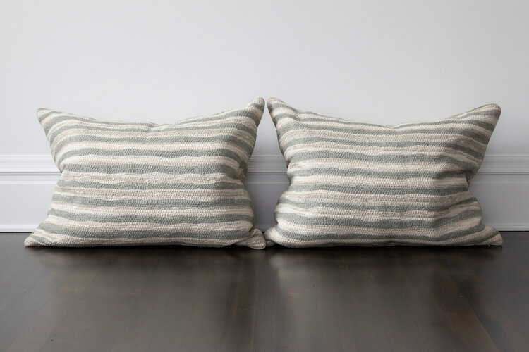 Corinth Graystone Pillow: Super Euro - DS