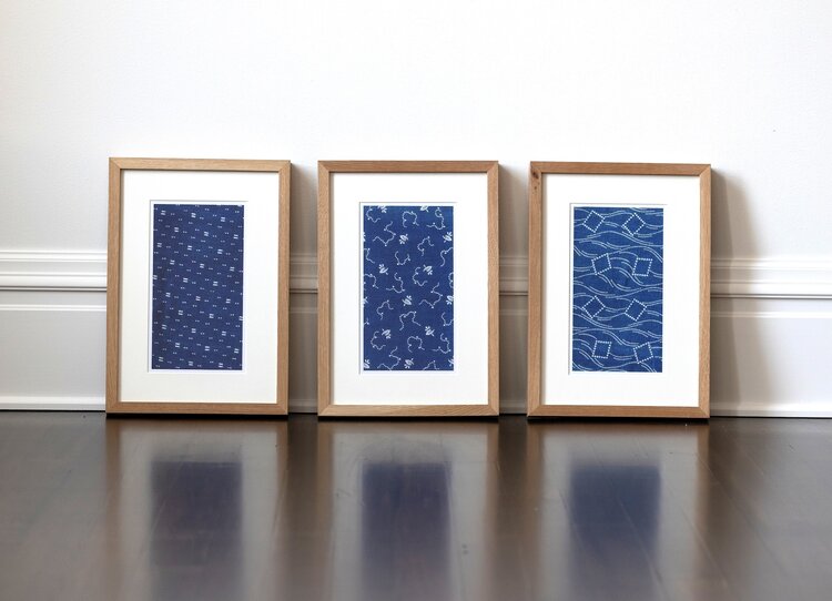 Japanese Textile Collage VII - SM