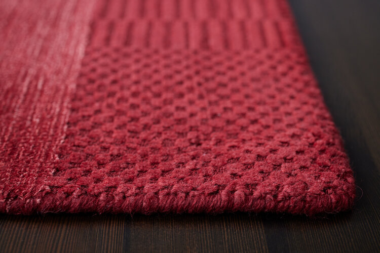Ruby Red Rug