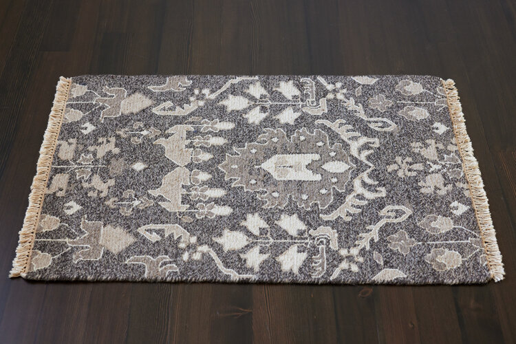 Reversible Dark Neutral Rug