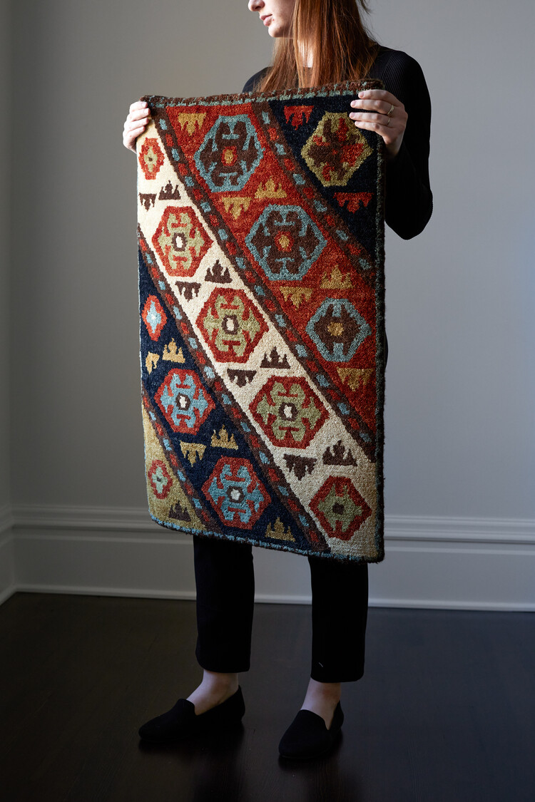 2’ x 3’ Geometric Multi Rug - KTY