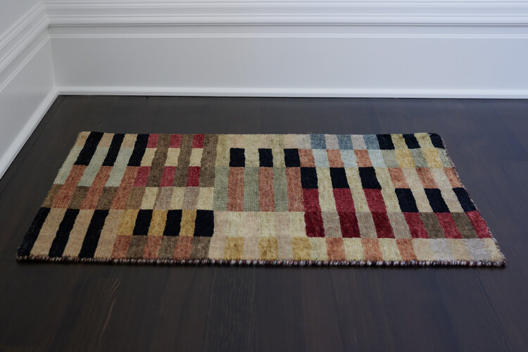 Multicolor Stripe Rug: 2’ x 3’ - KTY