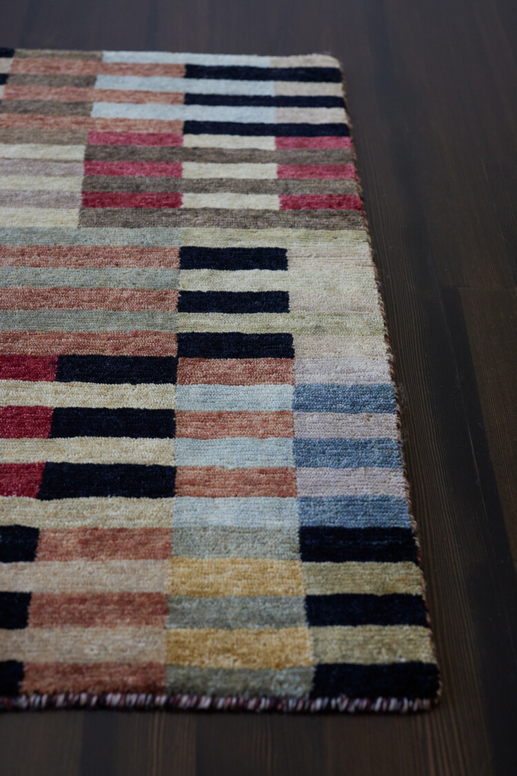Multicolor Stripe Rug: 2’ x 3’ - KTY