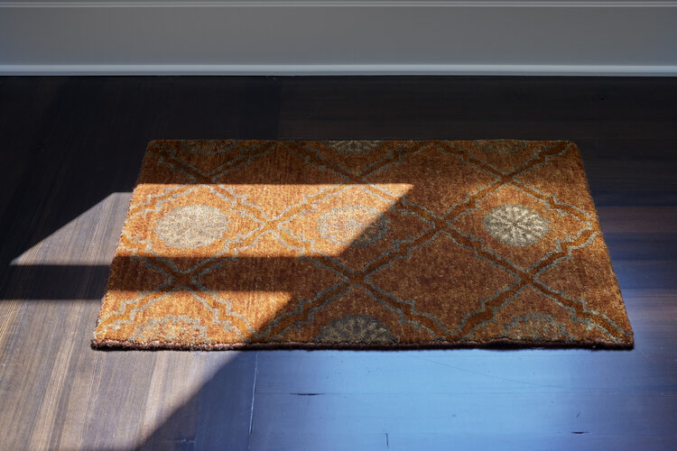 2’ x 3’ Burnt Orange Rug - KTY