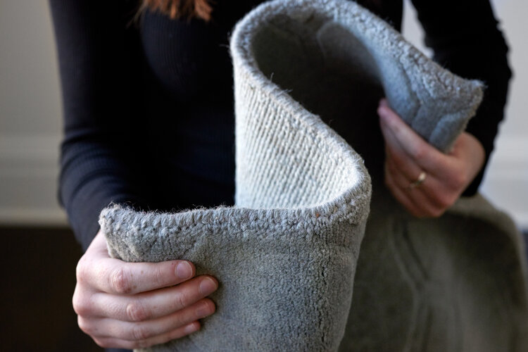 2’ x 3’ Silver Rug - KTY