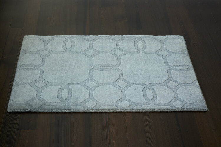 2’ x 3’ Silver Rug - KTY