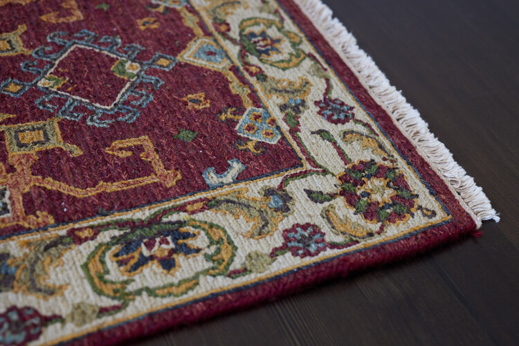 Burgundy Rug: 2’ x 3’ - KTY