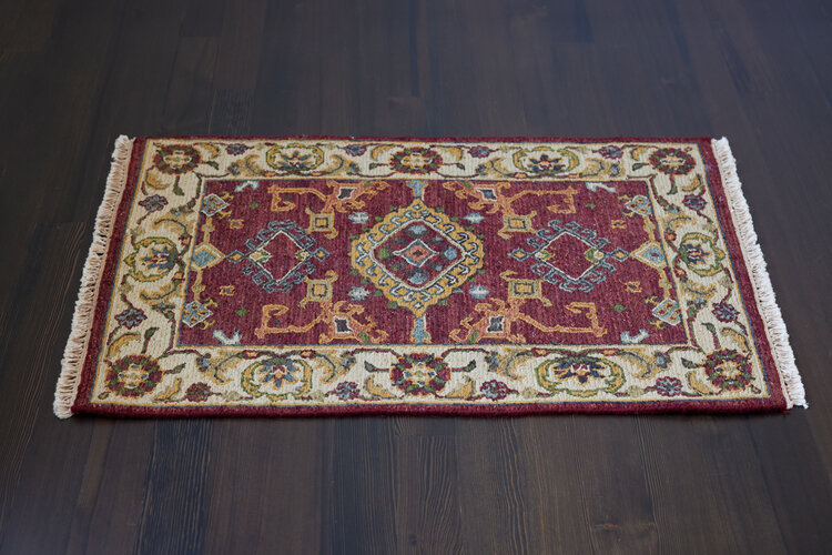 2’ x 3’ Burgundy Rug - KTY