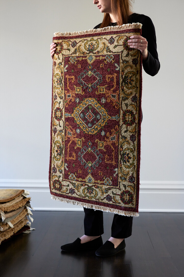 2’ x 3’ Burgundy Rug - KTY