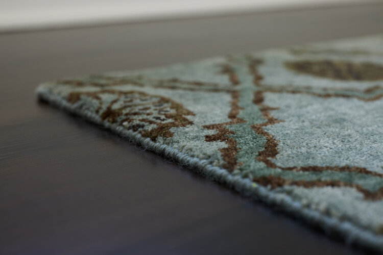 Bay Blue Rug: 2’ x 3’ - KTY