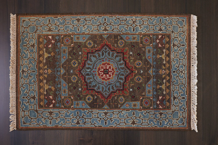 Robin Blue Rug: 2’ x 3’ - KTY
