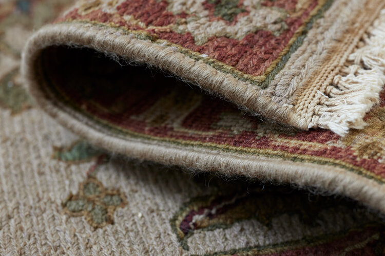 2’ x 3’ Burgundy / Jade Multi Rug - KTY