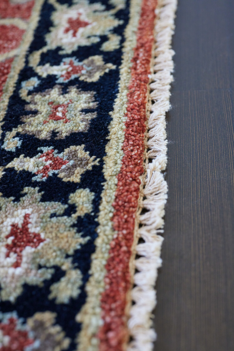 2’ x 3’ Rust / Black Multi Rug - KTY