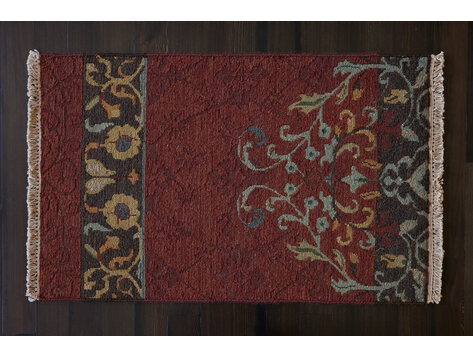 Autumn Red Rug