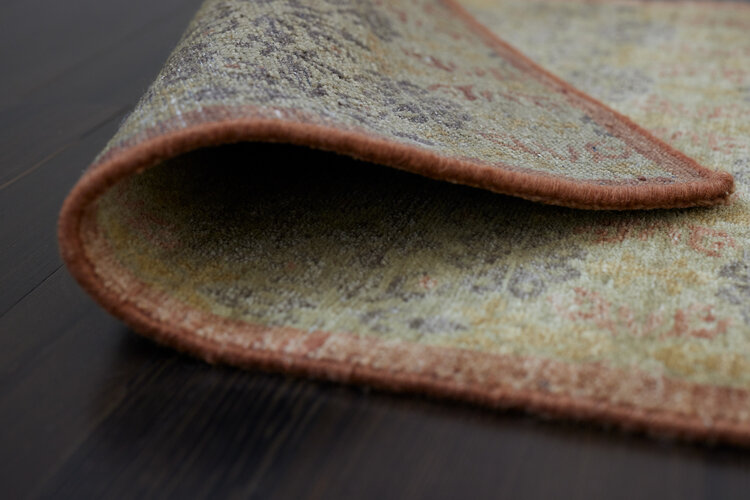 2’ x 3’ Seaweed Green Rug - KTY