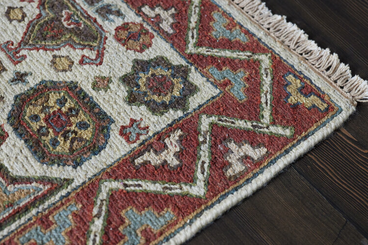 Traditional Red Rug