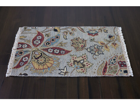 2’ x 3’ Primary Grey Rug - KTY