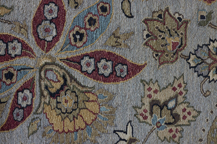 2’ x 3’ Primary Grey Rug - KTY