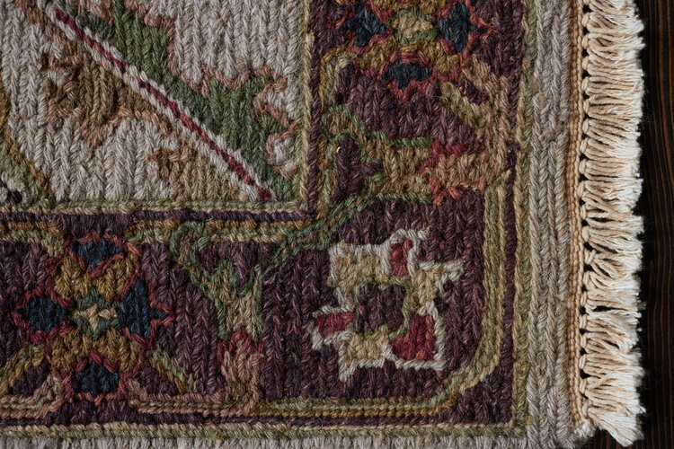 2’ x 3’ Sage / Wine Rug - KTY