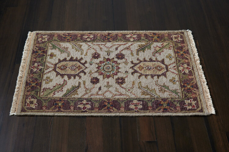 2’ x 3’ Sage / Wine Rug - KTY