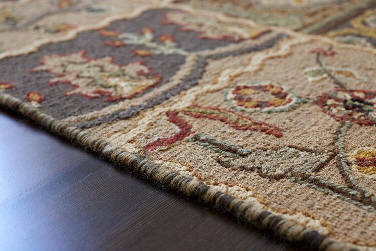 Green Patchwork Rug: 2’ x 3’ - KTY