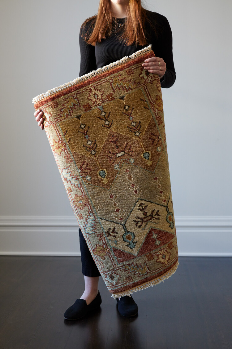 Willow Green Rug: 2’ x 3’ - KTY