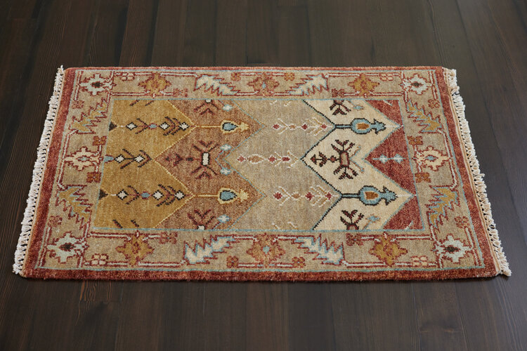 Willow Green Rug: 2’ x 3’ - KTY