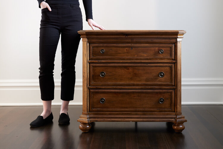 Ballantyne Three Drawer Nightstand