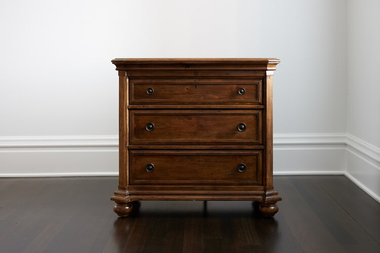 Ballantyne Three Drawer Nightstand