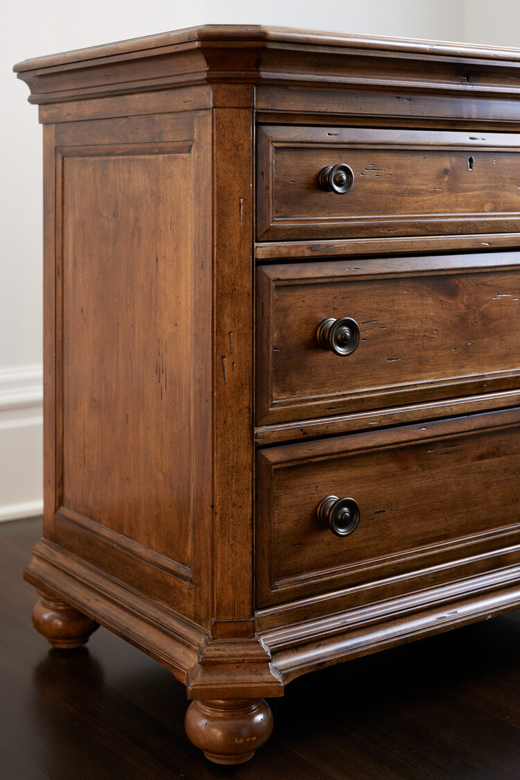 by Hooker Furniture Ballantyne Three Drawer Nightstand