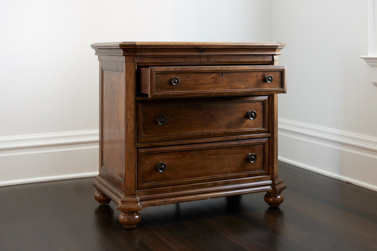 Ballantyne Three Drawer Nightstand
