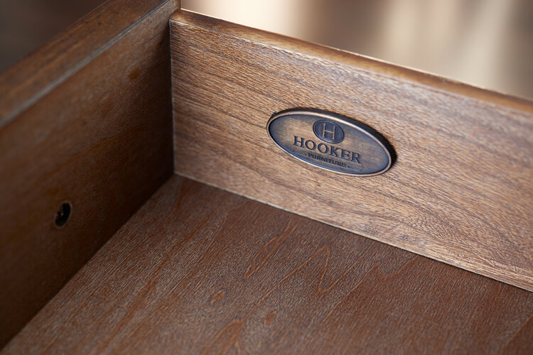 by Hooker Furniture Ballantyne Three Drawer Nightstand