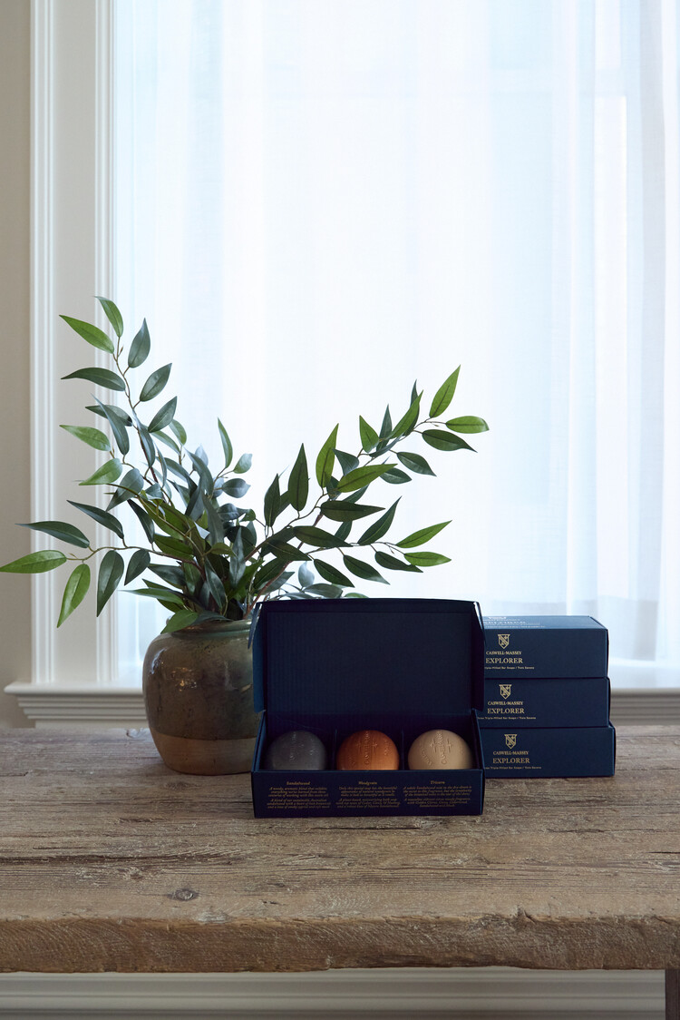 Sandalwood Explorer 3 Soap Set - CWM