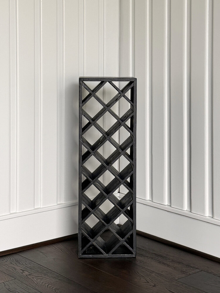 San Ysidro Reclaimed Wood Wine Rack - CL