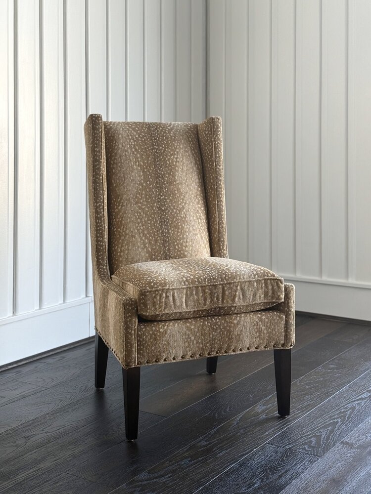 by Lee Industries Antelope Khaki Hostess Chair