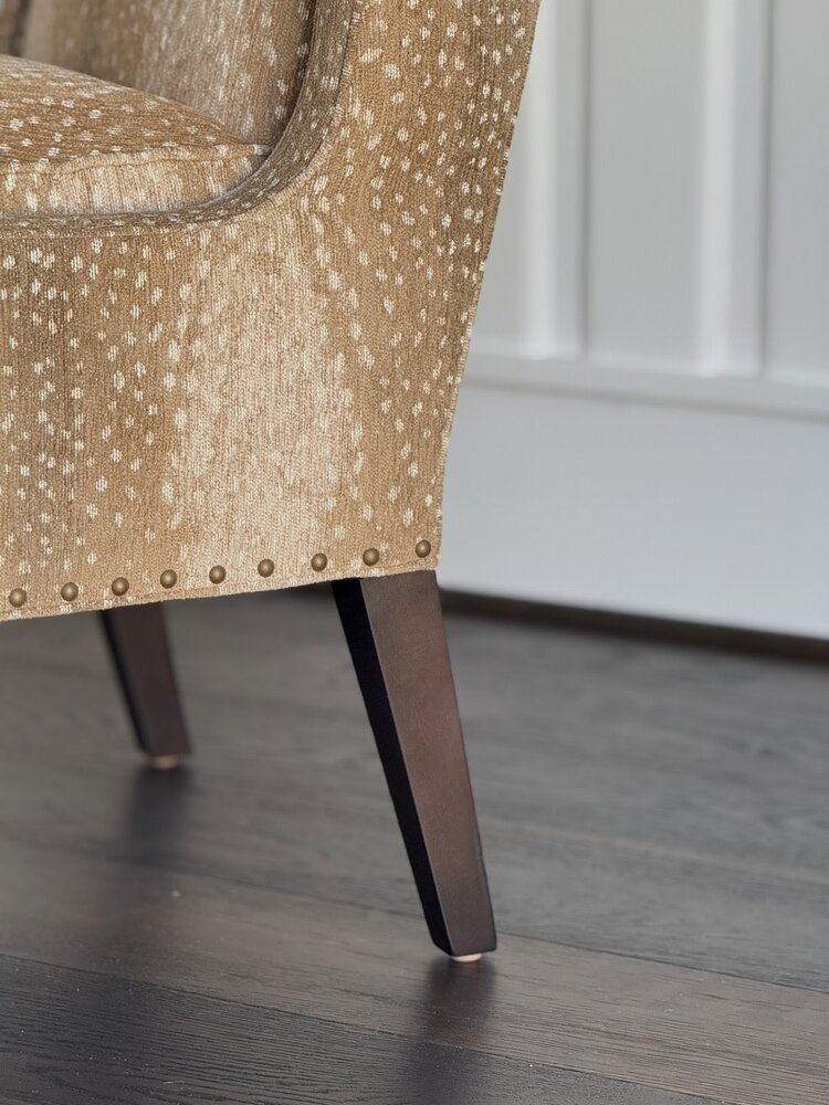 by Lee Industries Antelope Khaki Hostess Chair